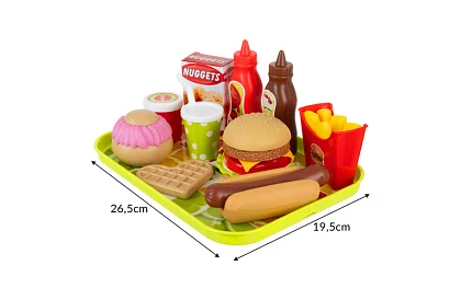 Zestaw dziecięcy do szybkiej obsługi - Fast food