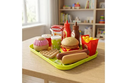 Zestaw dziecięcy do szybkiej obsługi - Fast food