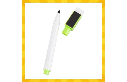 Tablica magnetyczna dwustronna - 108 sztuk akcesoriów