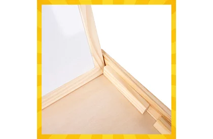 Tablica magnetyczna dwustronna - 108 sztuk akcesoriów