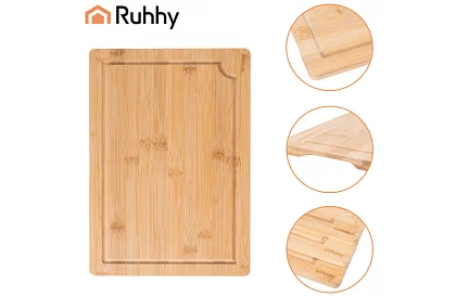 Zestaw bambusowych deseczek z podstawą