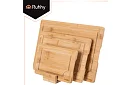 Zestaw bambusowych deseczek z podstawą