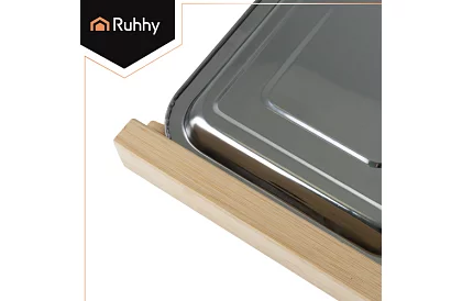 Deska bambusowa z wysuwanymi pojemnikami