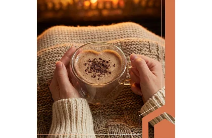 Kubek serce 240 ml - szkło termiczne