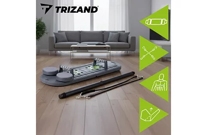 Deska wielofunkcyjna z uchwytami do ćwiczeń pilates i jogi