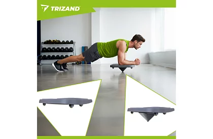 Deska wielofunkcyjna z uchwytami do ćwiczeń pilates i jogi