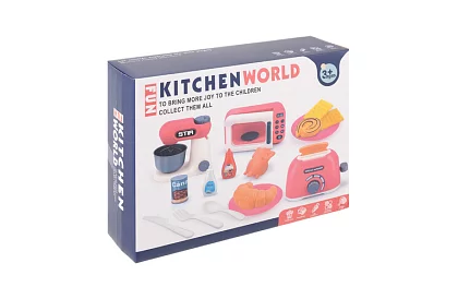 Zestaw kuchenny dla dzieci z urządzeniami + akcesoria