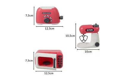 Zestaw kuchenny dla dzieci z urządzeniami + akcesoria