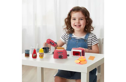 Zestaw kuchenny dla dzieci z urządzeniami + akcesoria