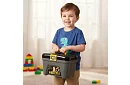 Warsztat dziecięcy 3w1, wózek z narzędziami - 59 elementów