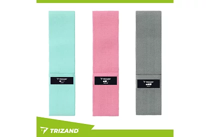 Zestaw gum oporowych - 3 poziomy oporu z planem treningowym