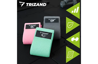 Zestaw gum oporowych - 3 poziomy oporu z planem treningowym