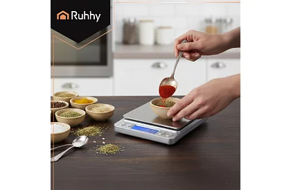 Dokładna waga LCD 0,1g - 2000g + 2 miski