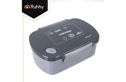 Szary pojemnik na lunch 800 ml – pojemnik na przekąski