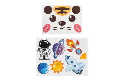 Zestaw konstrukcyjny 3D do wkręcania kosmos - 161 części w zestawie