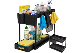 Organizator pod zlewem – czarny