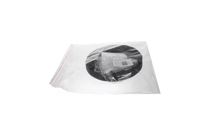 Niewidoczny krawężnik 4 cm x 10 m - Czarny brzeg ogrodowy + 20 kołków