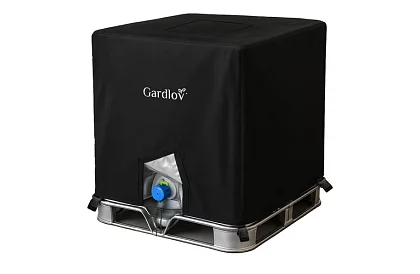 Obudowa na zbiornik IBC na wodę 1000 litrów - pokrywa przeciwko glonom