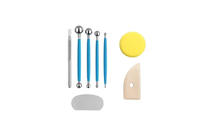 Zestaw narzędzi do rzeźbienia i modelowania – 40 sztuk w etui