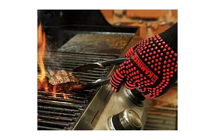 Rękawice grillowe odporne na ciepło