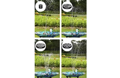 Fontanna solarna do stawu – ogrodowa pompa filtrująca