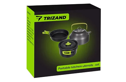 Zestaw turystyczny naczyń - 18 sztuk