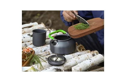 Zestaw turystyczny naczyń - 18 sztuk