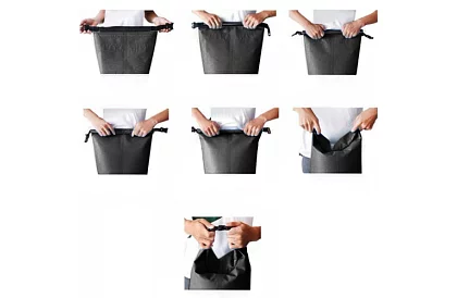 Wodoodporny worek 30 litrów – czarny Dry Bag