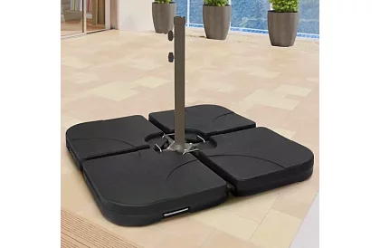 Ciężka podstawa pod parasole i parasole przeciwsłoneczne