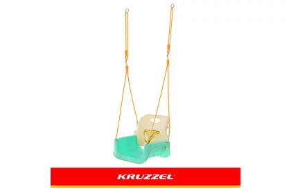 Huśtawka dziecięca kolorowa 3 w 1 - do 30 kg