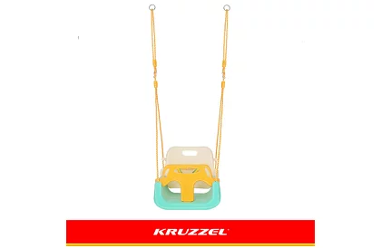 Huśtawka dziecięca kolorowa 3 w 1 - do 30 kg