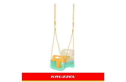 Huśtawka dziecięca kolorowa 3 w 1 - do 30 kg