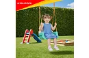 Huśtawka dziecięca kolorowa 3 w 1 - do 30 kg