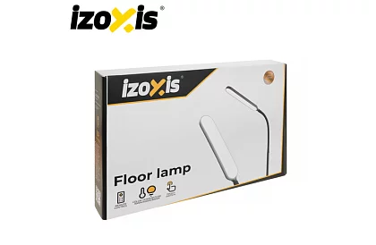 LED stojąca lampka ściemniana 180 cm – czarna z pilotem