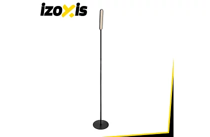 LED stojąca lampka ściemniana 180 cm – czarna z pilotem