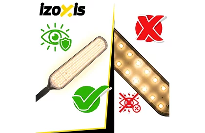 LED stojąca lampka ściemniana 180 cm – czarna z pilotem