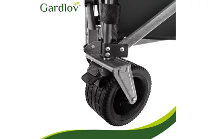 Wózek transportowy na plażę składany  87 × 46 × 70 cm – do 200 kg