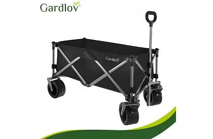 Wózek transportowy na plażę składany  87 × 46 × 70 cm – do 200 kg