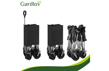 Wózek transportowy na plażę składany  87 × 46 × 70 cm – do 200 kg