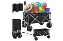 Wózek transportowy na plażę składany  87 × 46 × 70 cm – do 200 kg