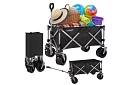 Wózek transportowy na plażę składany  87 × 46 × 70 cm – do 200 kg