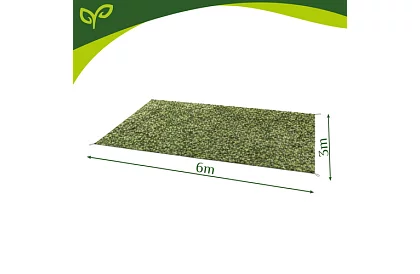 Siatka maskująca wojskowa 3x6 metrów + 100 pasków zaciskowych