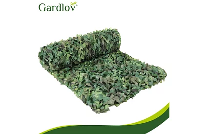 Siatka maskująca wojskowa 2x5 metrów + 100 pasków zaciskowych