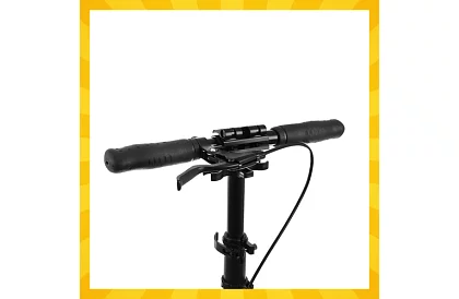 Skladana hulajnoga Black Hyperion z kołami 200 mm