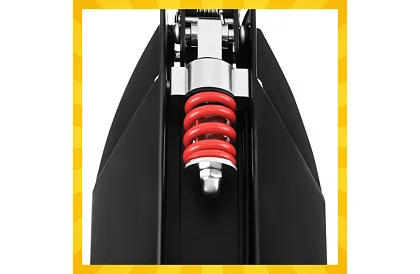 Skladana hulajnoga Black Hyperion z kołami 200 mm