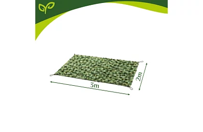 Siatka maskująca wojskowa 2x3 metry + 100 pasków zaciskowych