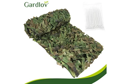 Siatka maskująca wojskowa 2x3 metry + 100 pasków zaciskowych