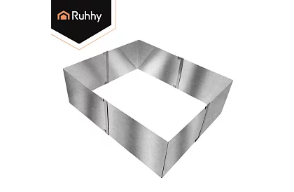 Ustawialna prostokątna forma do ciasta 20–38 × 24–45 cm, wysokość 15 cm