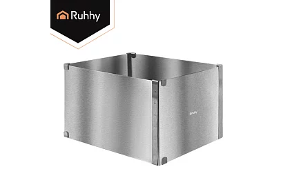 Ustawialna prostokątna forma do ciasta 20–38 × 24–45 cm, wysokość 15 cm