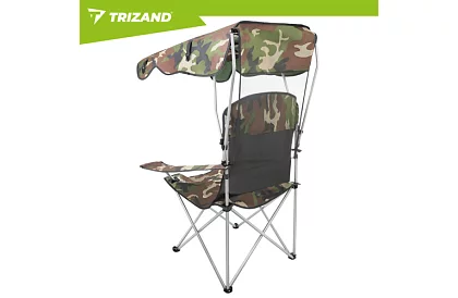 Skladane krzesło wędkarskie z daszkiem – ARMY PANAMA
